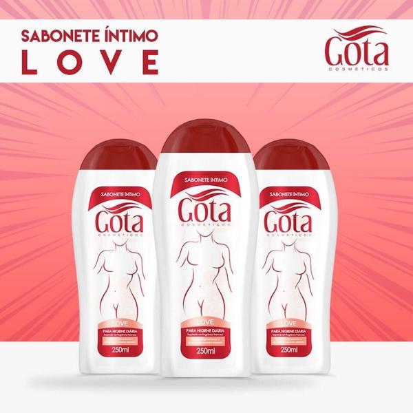 Imagem de Sabonete Íntimo Líquido Love Gota Dourada 250ml