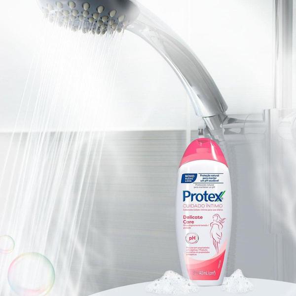 Sabonete Íntimo Líquido Protex Delicate Care 40ml Imagem de Sabonete Íntimo Líquido Protex Delicate Care 40ml