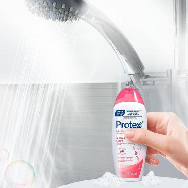 Sabonete Íntimo Líquido Protex Delicate Care 40ml Imagem de Sabonete Íntimo Líquido Protex Delicate Care 40ml