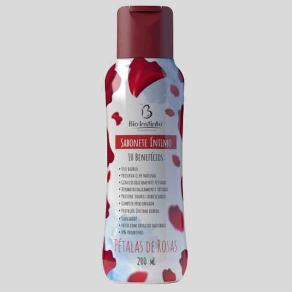 Imagem de Sabonete Íntimo Pétalas De Rosas 200Ml - Bio Instinto