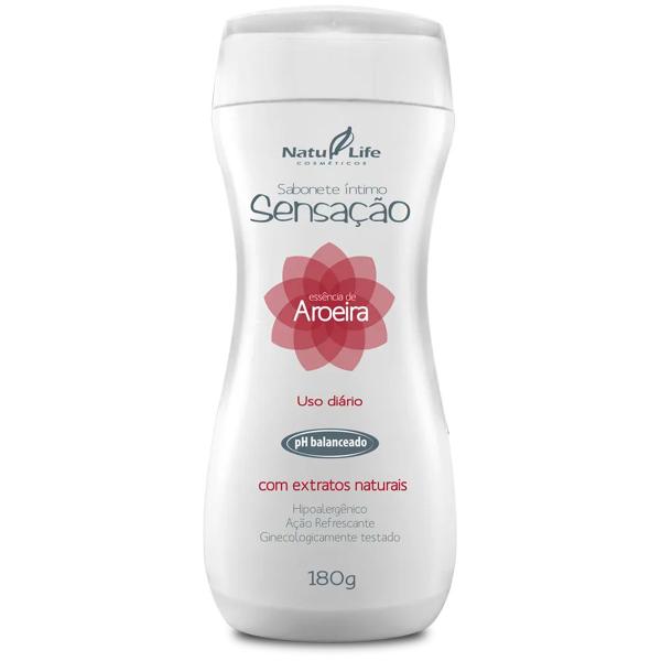 Sabonete Íntimo Sensação Fragrâncias Natu Life 180g Imagem de Sabonete Íntimo Sensação Fragrâncias Natu Life 180g