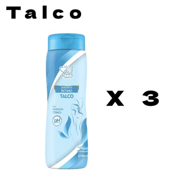 Imagem de Sabonete Intimo Soul Fragrâncias Talco, Pétala de Rosa e BabaSoul