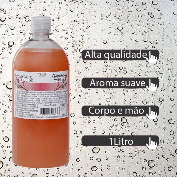 Imagem de Sabonete Liquido 1L - Pimenta Rosa