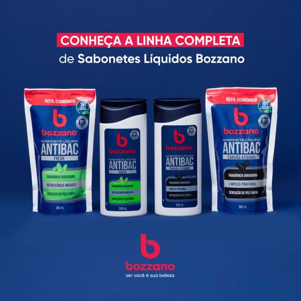 Imagem de Sabonete Líquido Antibacteriano Bozzano Carvão Ativado 240ml