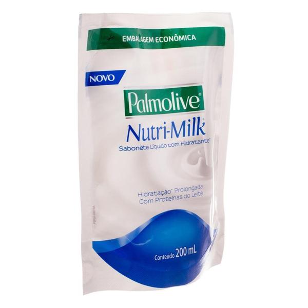 Imagem de Sabonete Líquido Com Hidratante Nutri-Milk Refil Palmolive Naturals 200Ml