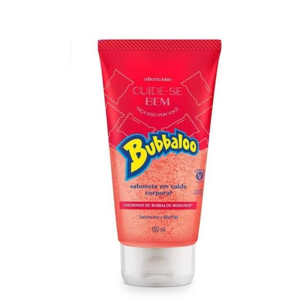 Imagem de Sabonete Líquido Corporal Bem Bubbaloo Morango 150Ml