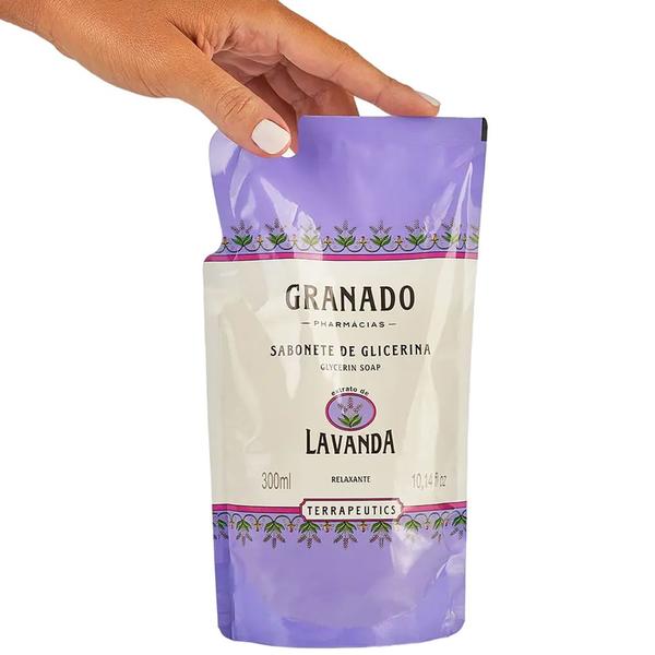 Imagem de Sabonete Líquido De Glicerina Granado Refil Lavanda 300ml