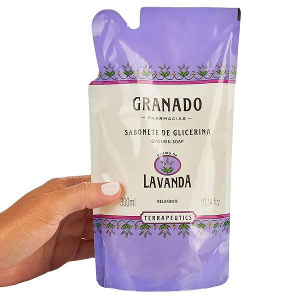 Imagem de Sabonete Líquido De Glicerina Granado Refil Lavanda 300ml