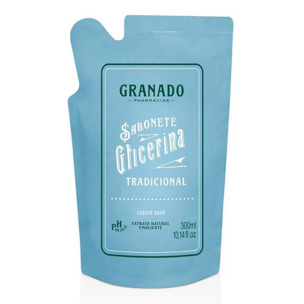 Imagem de Sabonete Líquido de Glicerina Granado Tradicional 300ml - Refil