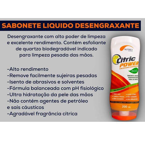 Imagem de Sabonete Líquido Desengraxante Citric Power 200 ML