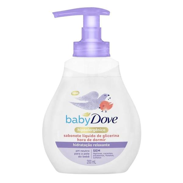 Imagem de Sabonete Líquido Dove Baby Hidratação Hora De Dormir 200ml