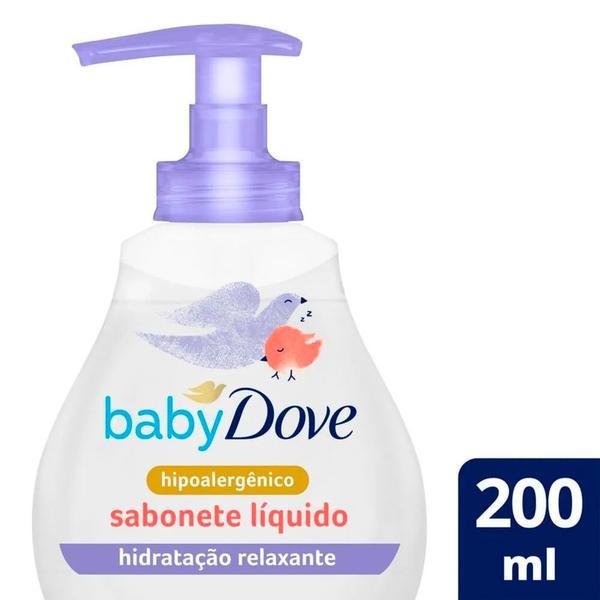 Imagem de Sabonete Líquido Dove Baby Hidratação Hora De Dormir 200ml