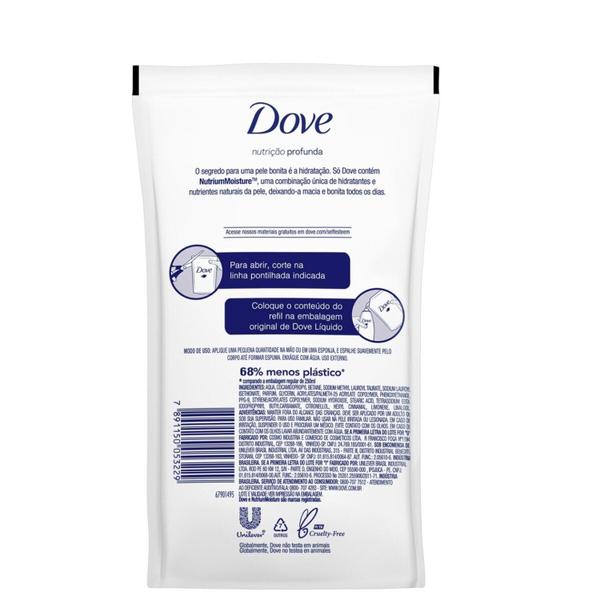 Imagem de Sabonete Liquido Dove Nutricao Profunda Refil 200ml