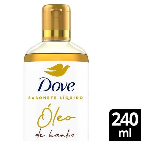 Sabonete Líquido Dove Óleo Banho Glicerinado 240ml Sabonete Líquido Dove Óleo Banho Glicerinado 240ml