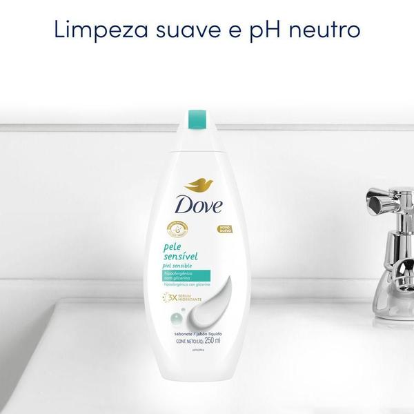 Imagem de Sabonete Líquido Dove Pele Sensível 250ml