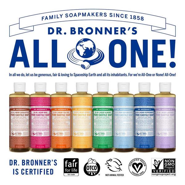 Imagem de Sabonete líquido Dr. Bronner's Pure-Castile Lavender 240 ml