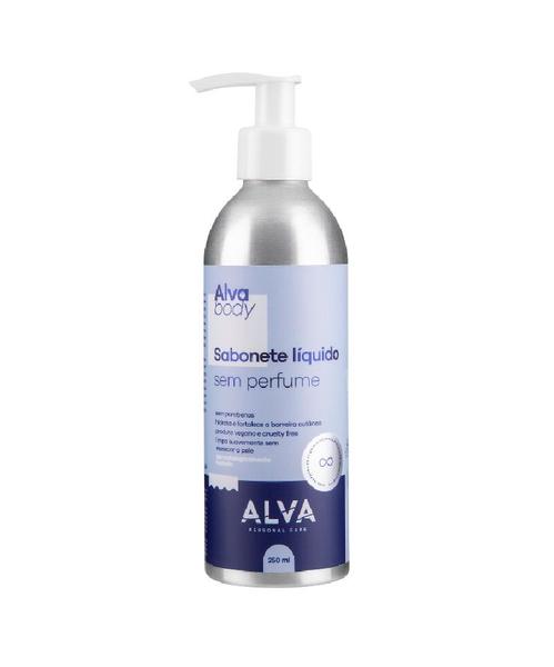 Imagem de Sabonete Líquido Facial E Corporal 250ml S/ Perfume Alva