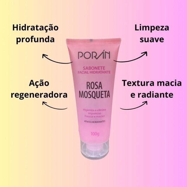 Imagem de Sabonete Liquido Facial Hidratante Rosa Mosqueta 100G