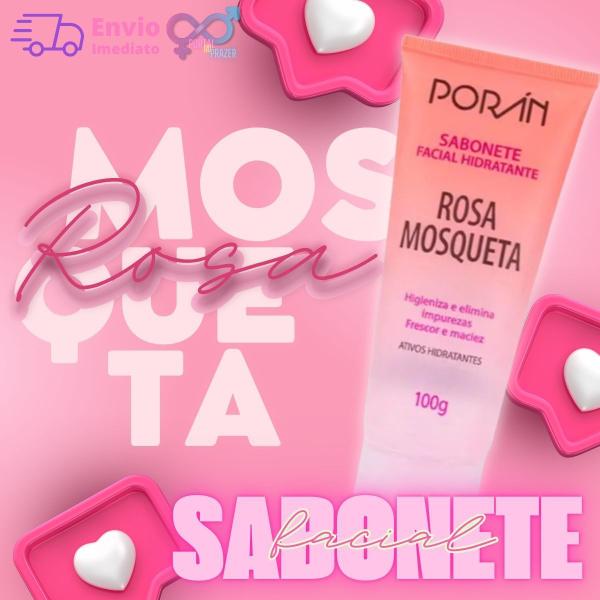 Imagem de Sabonete Liquido Facial Hidratante Rosa Mosqueta 100g