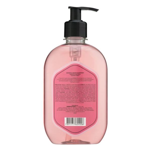 Imagem de Sabonete Líquido Fiorucci Glicerinado Vegetal Fiori Rosa 400ml