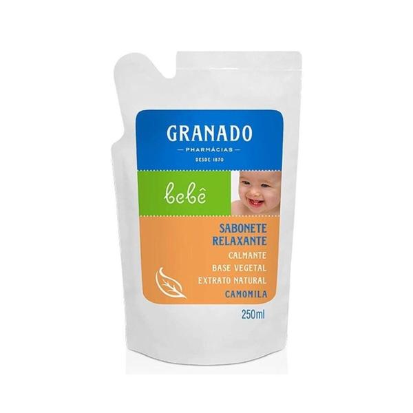 Imagem de Sabonete Liquido Granado Bebe Camomila Refil 250ml