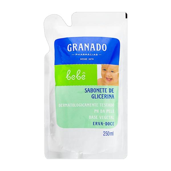 Imagem de Sabonete Liquido Granado Bebe Erva-Doce Refil 250ml