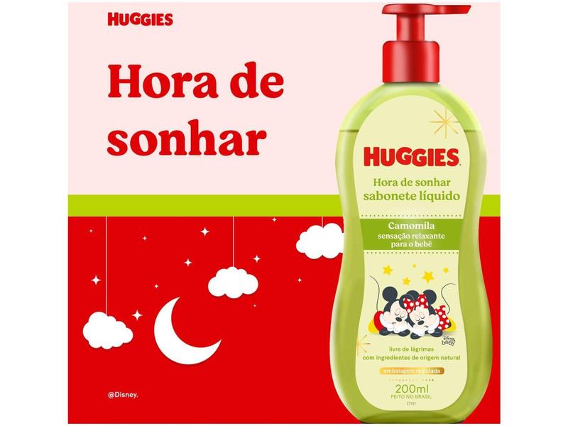 Imagem de Sabonete Líquido Huggies Hora de Sonhar para Bebê - 200ml