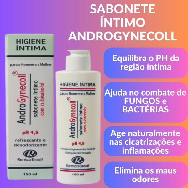 Imagem de Sabonete Líquido Íntimo ANDROGYNECOLL - Rentco do Brasil