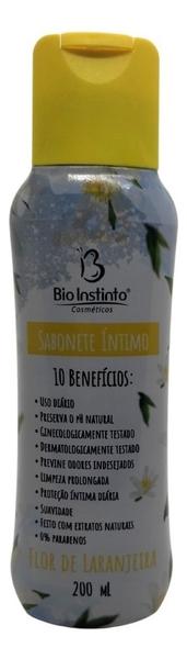 Imagem de Sabonete Liquido Intimo Flor Laranjeira 200ml Bio Instinto