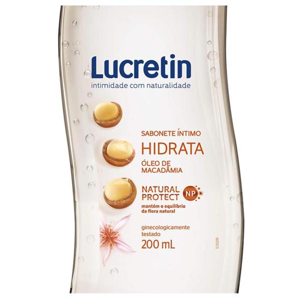 Imagem de Sabonete Líquido Íntimo Lucretin Hidrata 200ml