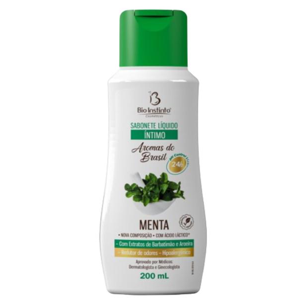 Imagem de Sabonete Líquido Íntimo Menta 200Ml - Bio Instinto