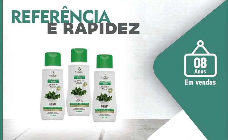 Imagem de Sabonete Líquido Íntimo Menta Bio Instinto 200ml