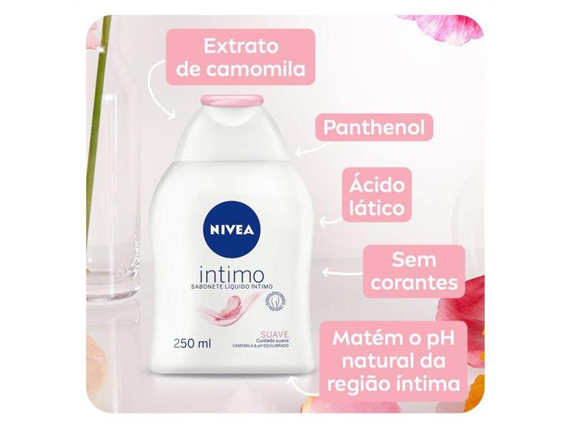 Imagem de Sabonete Líquido Íntimo Nivea Suave 250ml Cada 2 Unidades