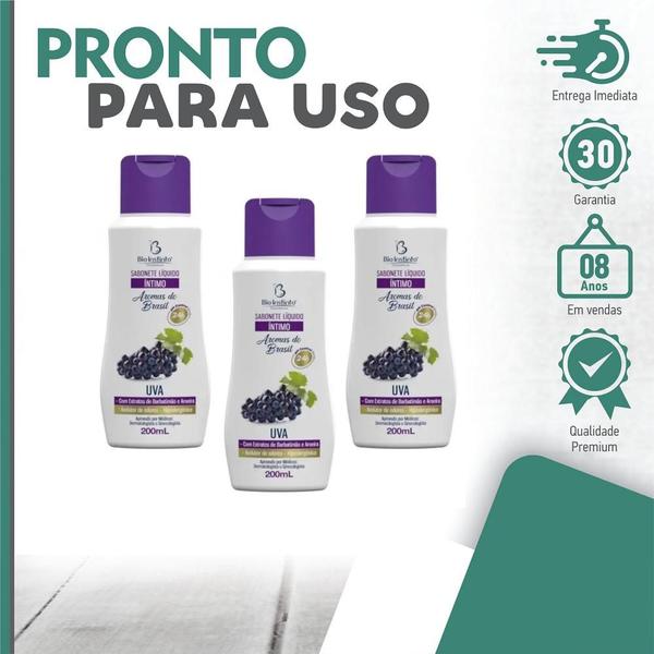 Imagem de Sabonete Líquido Íntimo Uva Bio Instinto 200ml