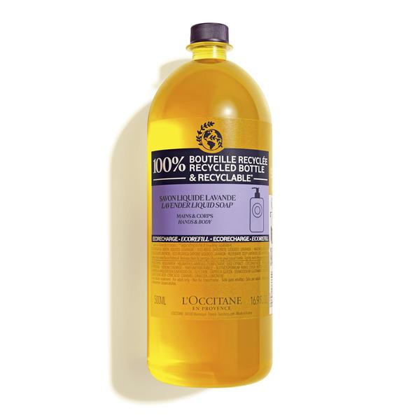 Imagem de Sabonete Líquido L'Occitane Shea Hand & Body Lavender - Refil 500ml