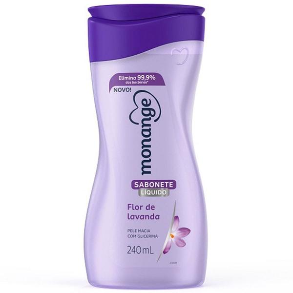 Imagem de Sabonete Líquido Monange Flor De Lavanda 240ml 25093-0