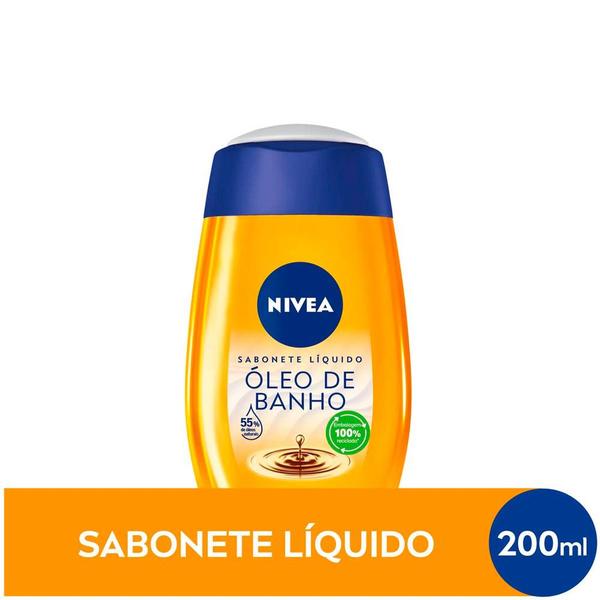 Imagem de Sabonete Líquido Nivea Óleo de Banho 200ml