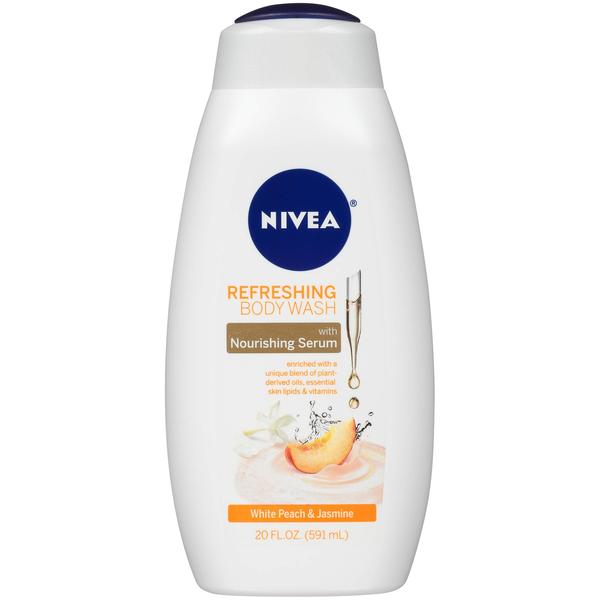 Imagem de Sabonete líquido NIVEA Refrescante Pêssego Branco e Jasmim 600mL