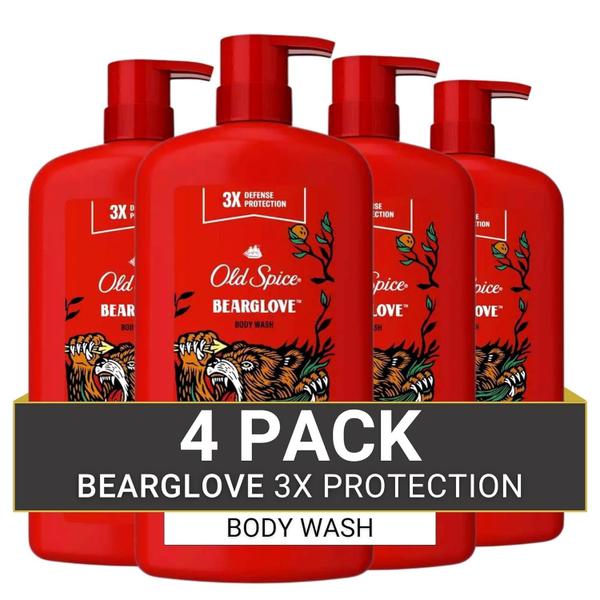 Imagem de Sabonete líquido Old Spice 3X Defense 24/7 Shower Fresh 1L masculino