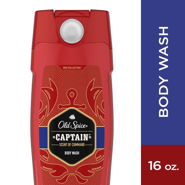 Imagem de Sabonete líquido Old Spice Red Collection Captain for Men 473 ml