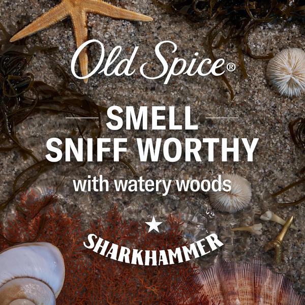 Imagem de Sabonete líquido Old Spice Sharkhammer para homens 720 ml (pacote com 4)