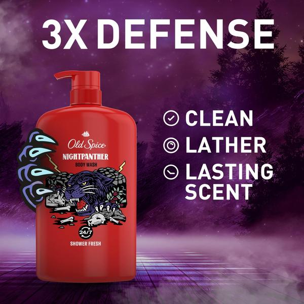 Imagem de Sabonete líquido Old Spice Wild 24/7 Shower Fresh 3X Defense 1L