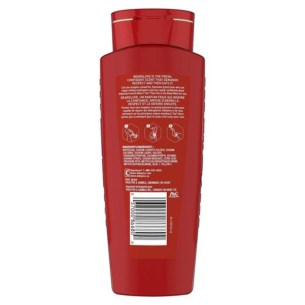 Imagem de Sabonete líquido Old Spice Wild Collection Bearglove 473 ml (pacote com