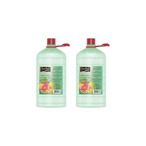 Imagem de Sabonete Liquido Ouribel 2000Ml Frutas Citricas - Kit C/2Un