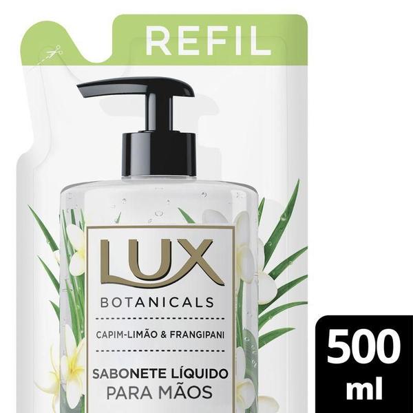 Imagem de Sabonete Líquido para as Mãos Lux Capim Limão 500ml Refil