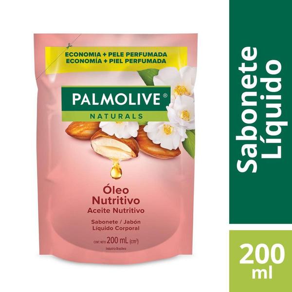 Imagem de Sabonete Líquido para as Mãos Palmolive Naturals Óleo Nutritivo Refil 200ml