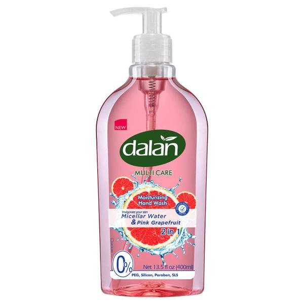 Imagem de Sabonete líquido para mãos Dalan Pink Grapefruit 400 ml (pacote de 3)