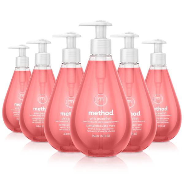 Imagem de Sabonete Líquido para Mãos Rosa Grapefruit - 360ml (6 Unidades)