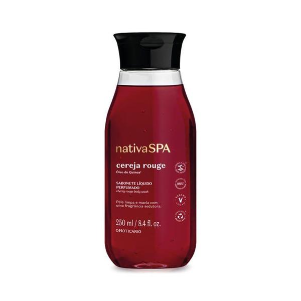 Imagem de Sabonete Líquido Perfumado Nativa Spa Cereja Rouge 250ml - O boticario