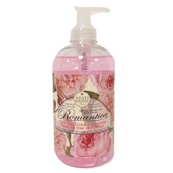 Imagem de Sabonete Líquido Romantica Rosa Medicea E Peonia 500 Ml